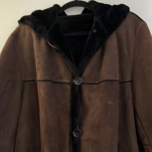 Shearling Jacket. Great for the cold winters